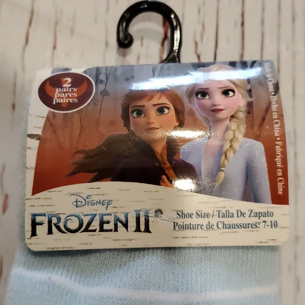 🆕️ CUTE DISNEY FROZEN II GIRLS SOCKS ❄️